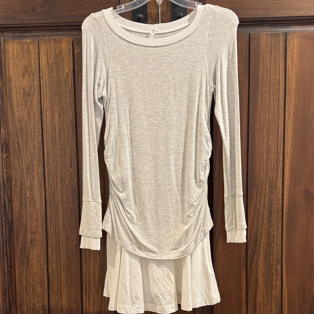 Daily practice by Anthro Long Sleeve Gray Dress